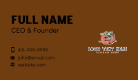 Tomato Mascot Business Card