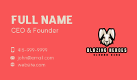 Wild Hare Rabbit Mascot Business Card Image Preview