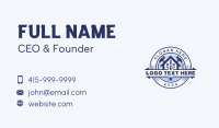 Tools Carpentry Contractor Business Card