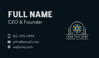 Snow Flame Industrial Ventilation Business Card