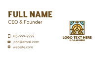 Temple-house Business Card example 4