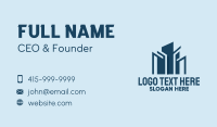 Blue City Builder Business Card