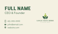 Eco Candle Fire Business Card Design