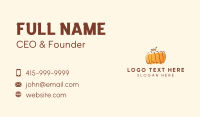 Autumn Pumpkin Farm  Business Card