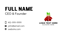 Vegan Taco Cart Business Card Design