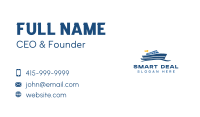 Cruise Ship Maritime Business Card