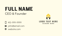 Geometric Wrench Bolt Business Card