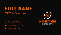 Tech Wrench Tool  Business Card