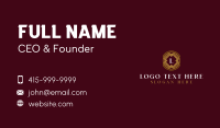 Luxury Jewelry Boutique Business Card