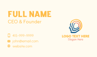 Thinking Business Card example 2