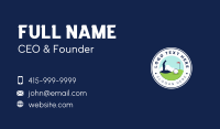 Sports Outdoor Golf Business Card Design