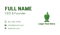 Green Man Business Card example 2