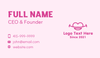 Heart Lip Smile Business Card