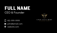 Holy Wing Halo Business Card Design