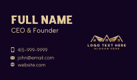 Real Estate Wing Roof Business Card