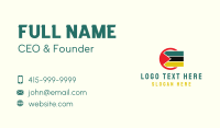 Circle Mozambique Business Card