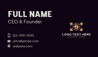 Barbell Fitness Training Business Card