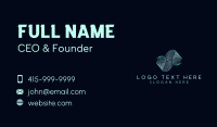 Wave Frequency Technology Business Card Design