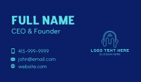Music Streamer Business Card example 1