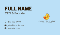 Rubber Ducky Business Card example 4