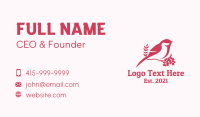 Perch Business Card example 4