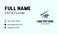 Eyelash Extension Salon Business Card Design