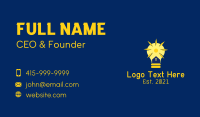 Solar Bulb House  Business Card Design