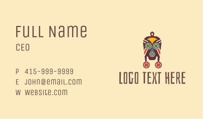 African Movie Cinema Business Card Image Preview