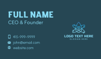 Particle Business Card example 1