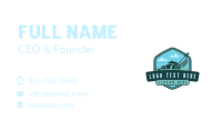 Turf Mower Landscaping Business Card