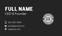 Agency Business Card example 4