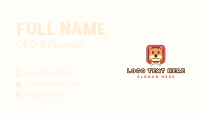 Cartoon Shiba Inu Dog Business Card