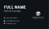 Skull Pixelated Gamer Business Card