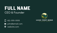 Grass Gardening Landscape Business Card Design