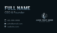 Muscle Bodybuilder Fitness Business Card