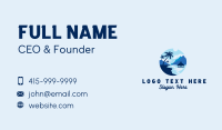 Travel Beach Vacation Business Card