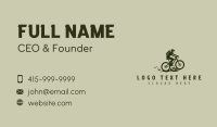 Rock Mountain Biking  Business Card