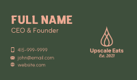 Spa Oil Extract  Business Card Image Preview