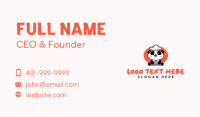 Panda Chef Dining Business Card Design