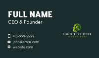Leaf Mental Health Theraphy Business Card