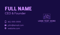 House Construction Roofing Business Card