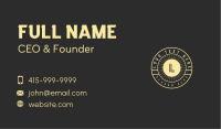 Artisan Boutique Hotel Business Card