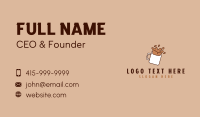 Espresso Coffee Shop Business Card