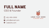 Mason Business Card example 3