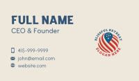 American Flag Global Business Card