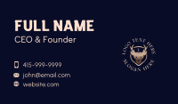 Premium Deer Shield Business Card