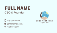 Summer Island Beach Business Card