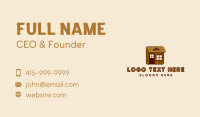 Cafe Americano Business Card example 1