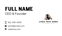 Dog Walker Business Card example 4