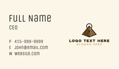 Pyramid Architecture Business Card Image Preview
